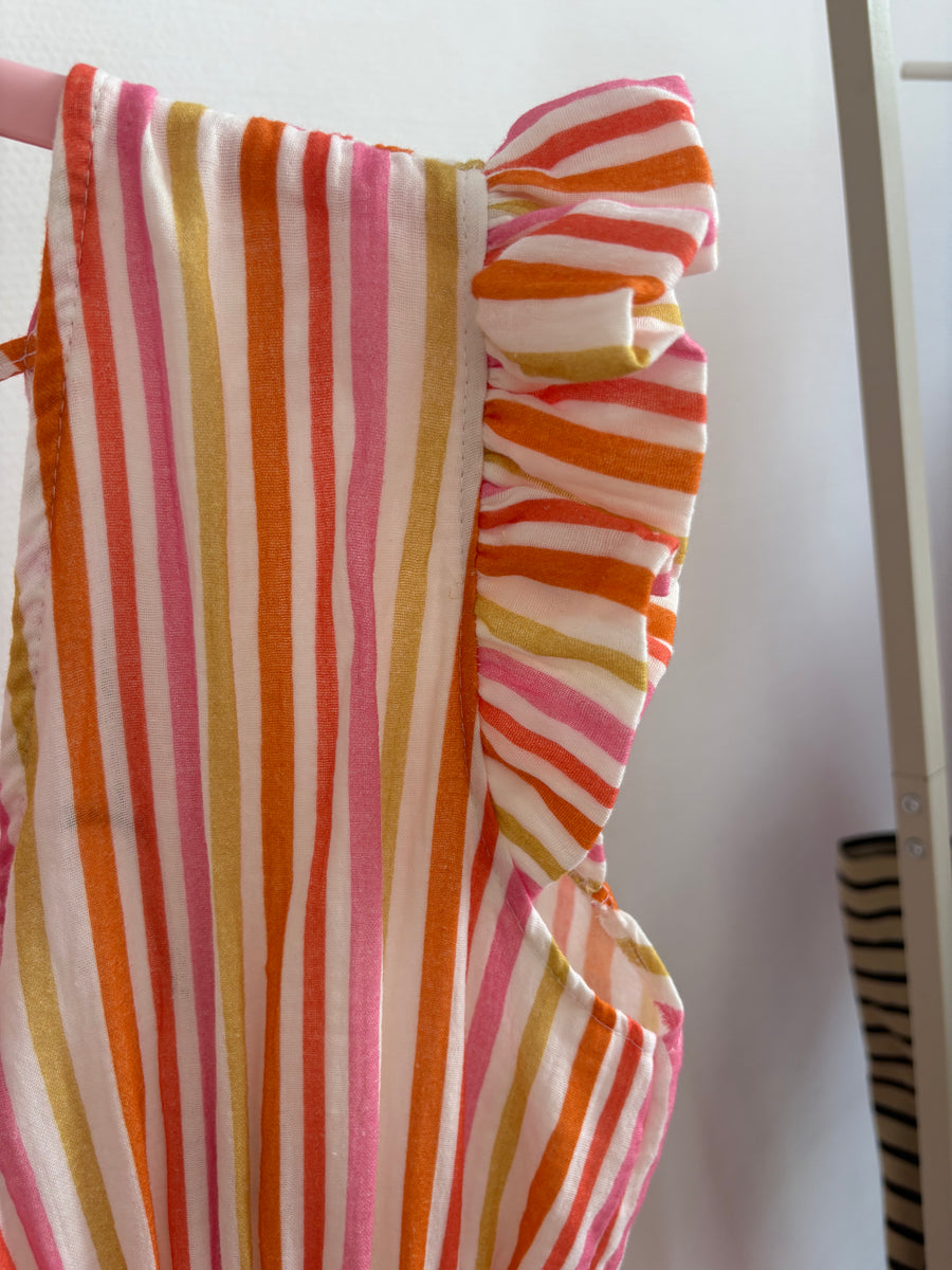 Maxi Kleid Small Stripes gestreift