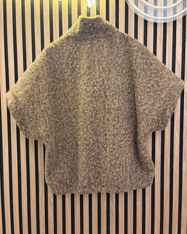 Teddyweste Tara – Oversize, Stretch & Warm, Reißverschluss