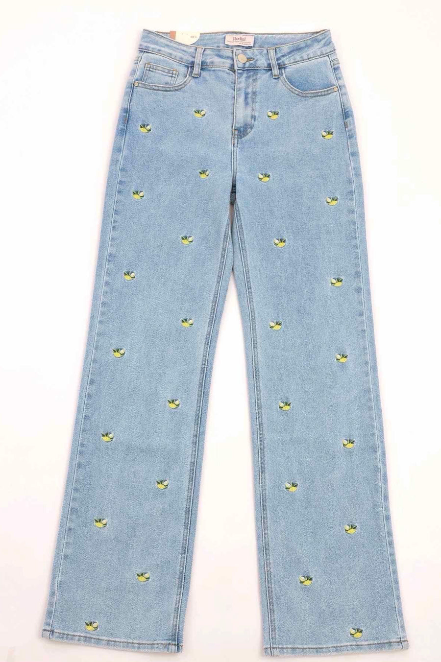 Jeans Zitrone Straight Leg Denim