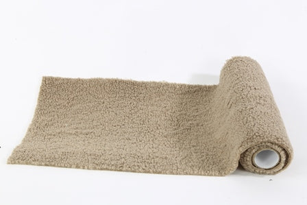 Tischläufer in Teddy-Plüsch-Optik - 30 x 140 cm