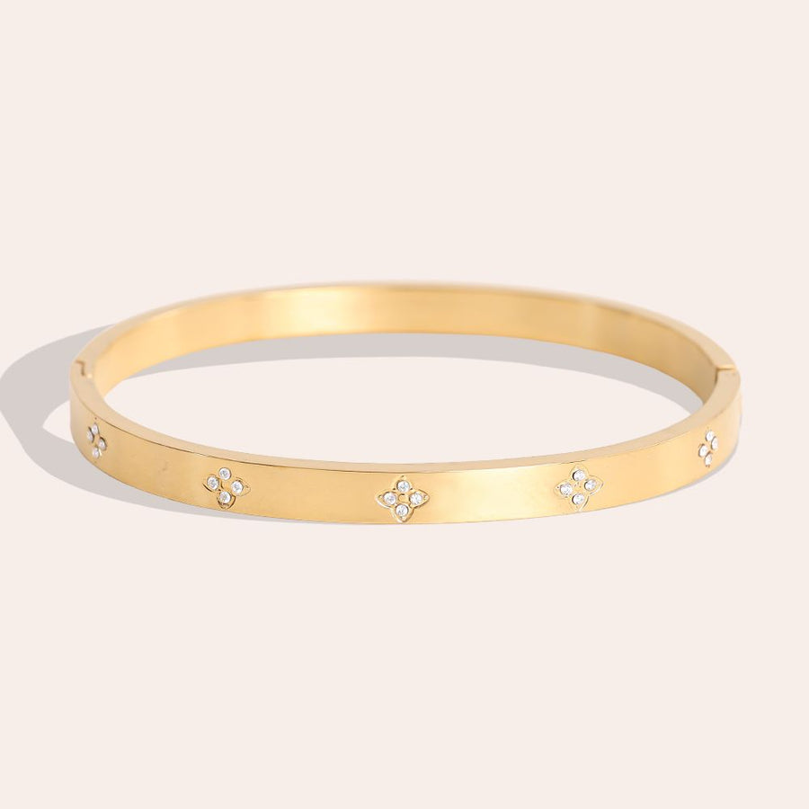 Armreif Small Diamond Gold oder Silber