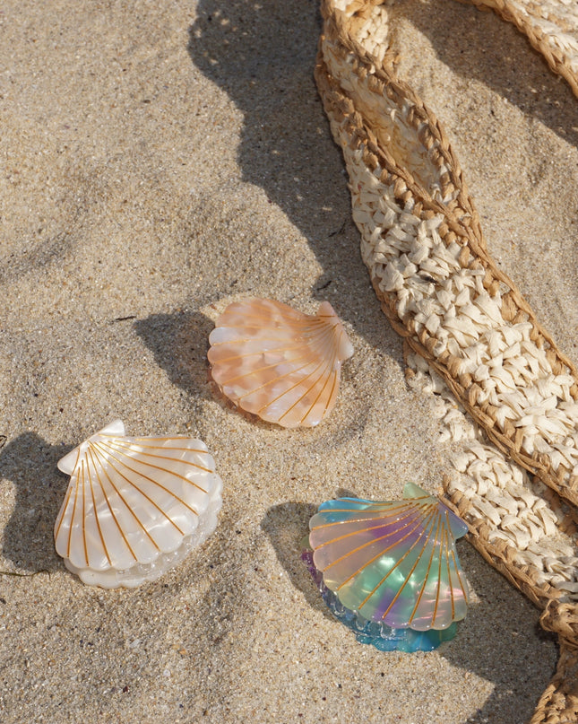 Haarklammer Muschel Erdbeermilchshake Hairclaw Klammer