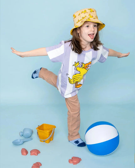 koaa - T-Shirt Die Ente Ice Cream Stripes