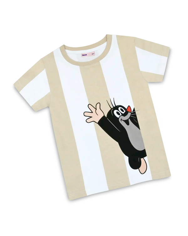 koaa - T-Shirt Der Kleine Maulwurf Guck Guck Stripes