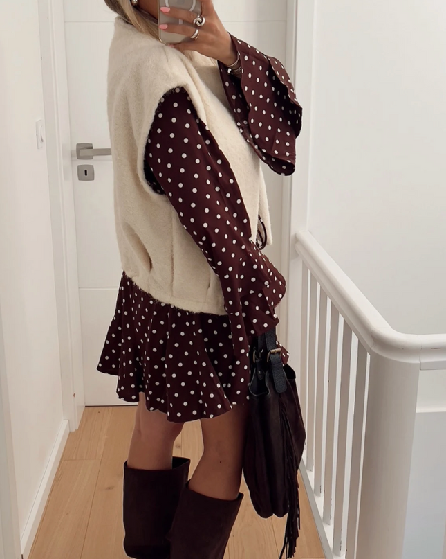 Weste "Cindy" Beige
