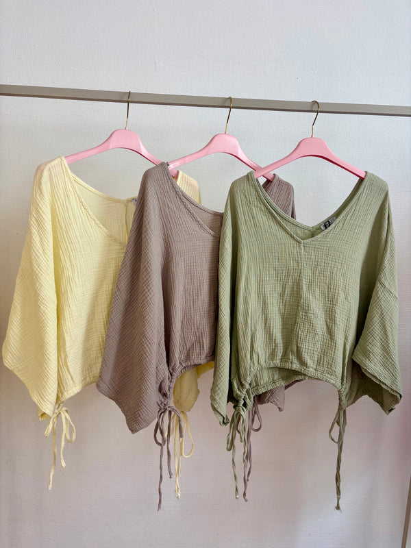 Musselin Shirt Viola