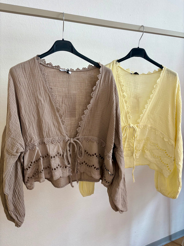 Musselin Bluse Lovely