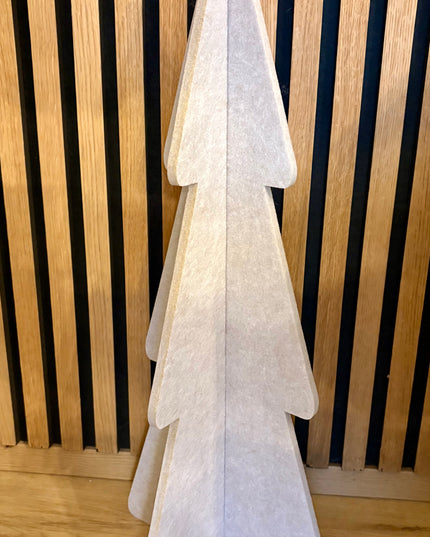 Tannenbaum aus Filz 60cm Grau