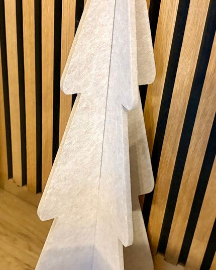 Tannenbaum aus Filz 60cm Grau