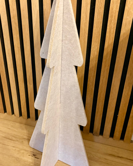 Tannenbaum aus Filz 60cm Grau