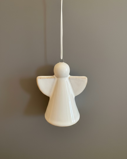 Keramik Engel zum Aufhängen Hängedekoration Weihnachtsbaumschmuck
