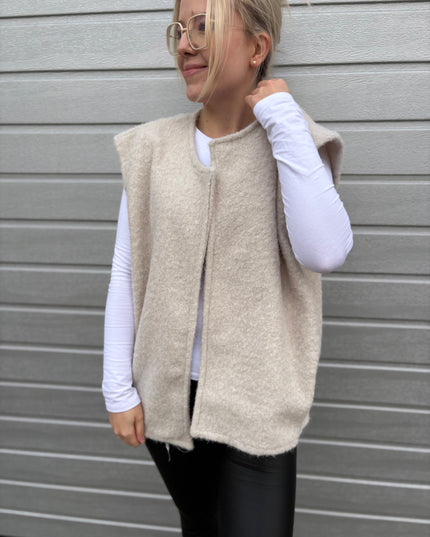 Weste "Cindy" Beige