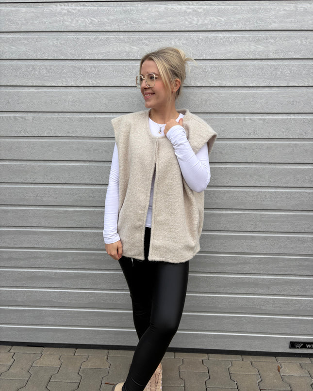 Weste "Cindy" Beige