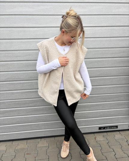 Weste "Cindy" Beige