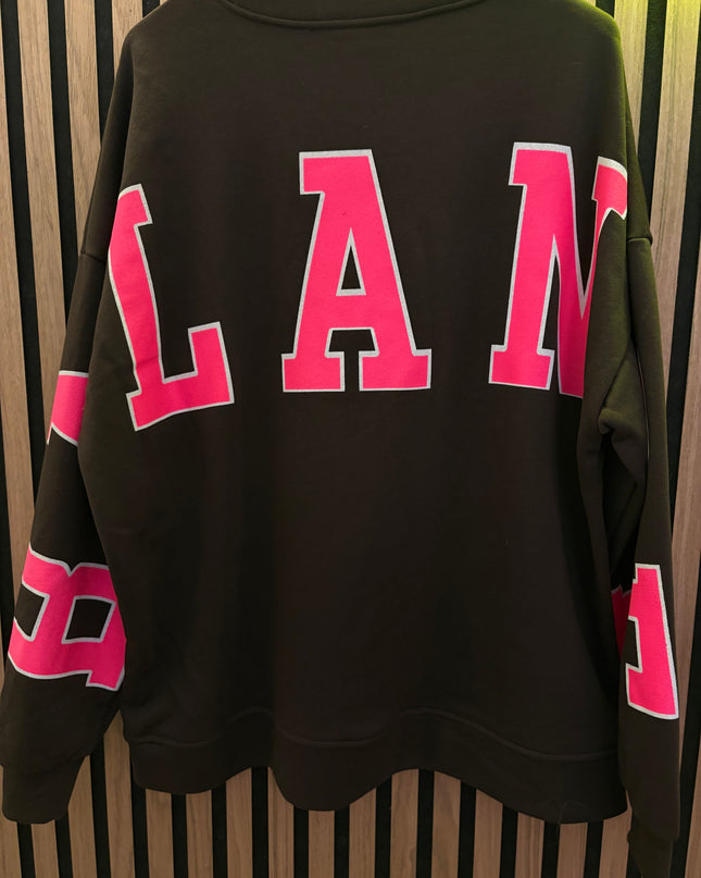 Balance Oversize Sweatshirt – Braun