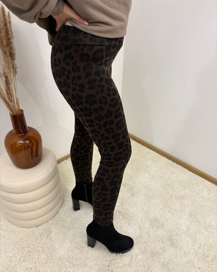 Leo Leggings Dark Chocolate Stretch
