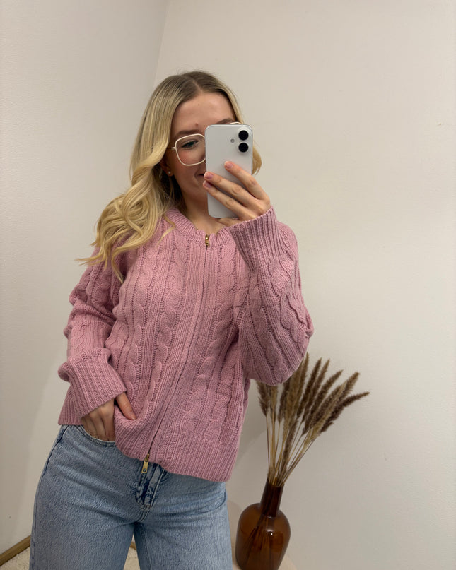 Strickweste Polly Weste Rosa AA 56cm