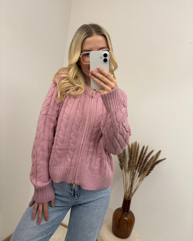 Strickweste Polly Weste Rosa AA 56cm