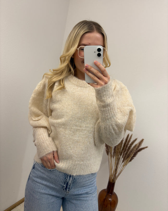 Pullover Spring Beige Ecru AA 50cm