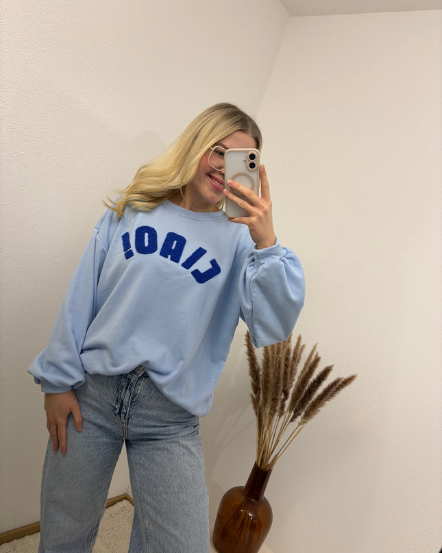 Sweatshirt Ciao Hellblau Dunkelblau