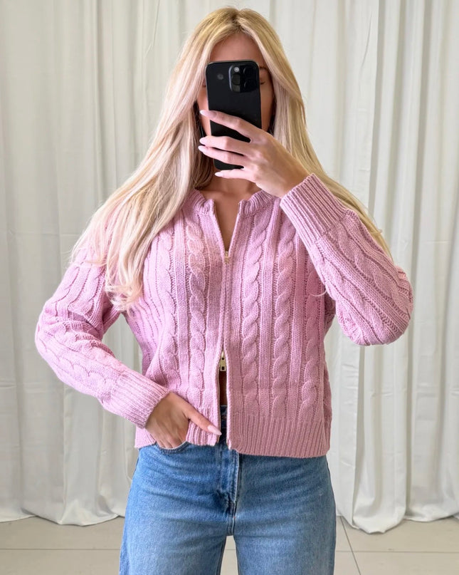 Strickweste Polly Weste Rosa AA 56cm