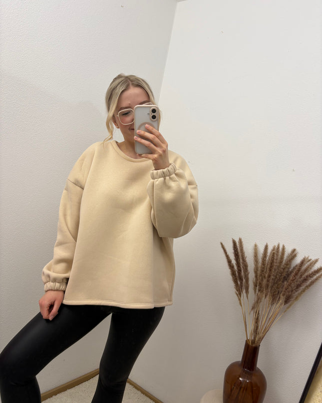 Pullover Coffee Beige