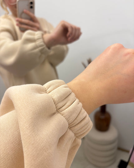 Pullover Coffee Beige