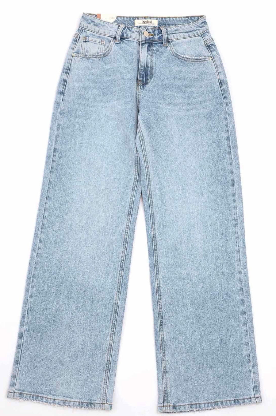 Jeans Straight Leg Blue