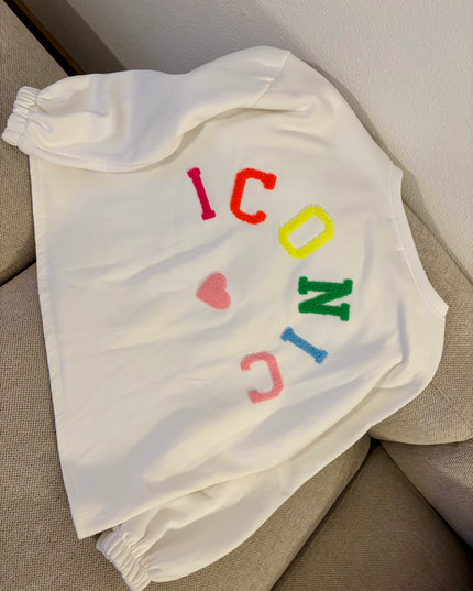 Iconic Sweater Pullover Sweatshirt mehrere Farben