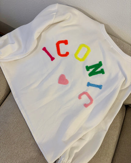 Iconic Sweater Pullover Sweatshirt mehrere Farben