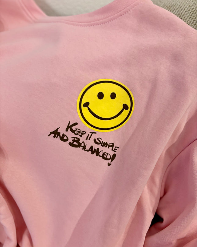 Keep it Smile Pullover Sweater Sweatshirt mehrere Farben