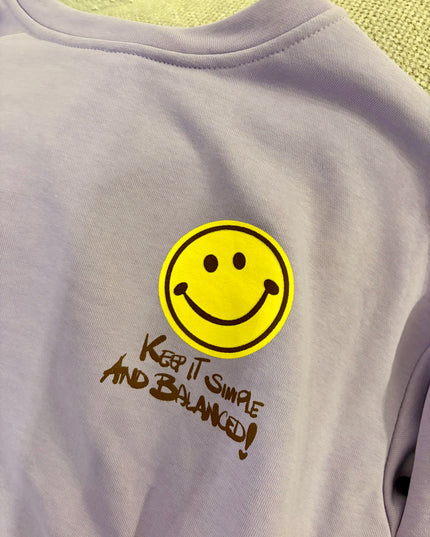 Keep it Smile Pullover Sweater Sweatshirt mehrere Farben