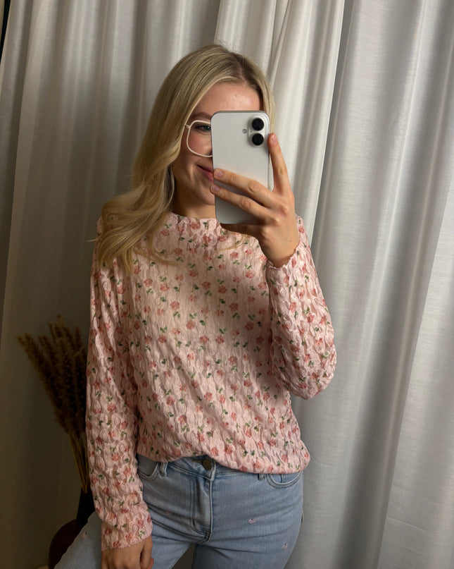 Spitzenshirt Rosi mit Blümchen Floral