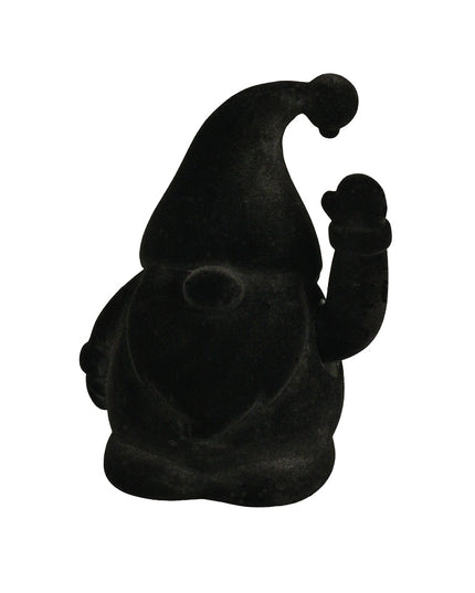 Schwarzer Samt-Nikolaus mit Winkfunktion