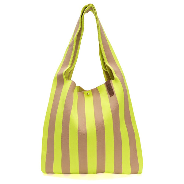 Shopper Lois Beige Neongelb