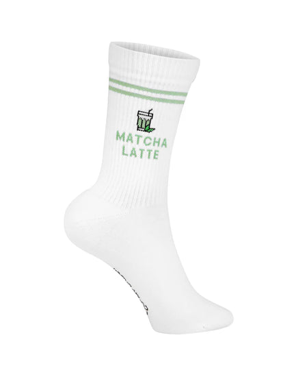 Matcha Latte Socken Tennissocken