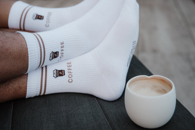 Coffee Kaffee Socken Tennissocken