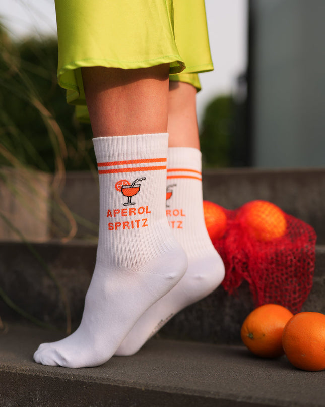 Aperol Spritz Socken Tennissocken